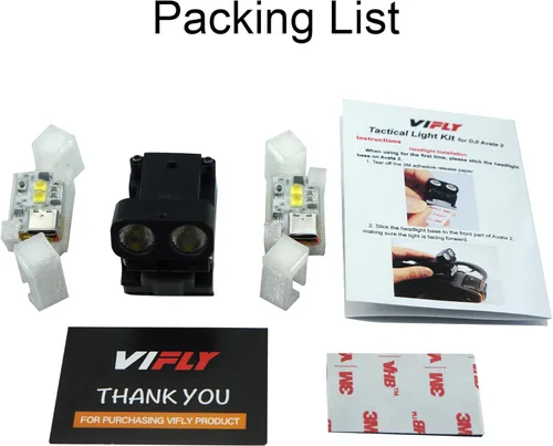 Miniatura 6 de Kit de luces de búsqueda para DJI Avata 2, sistema de foco táctico para drones de vuelo nocturno y navegación