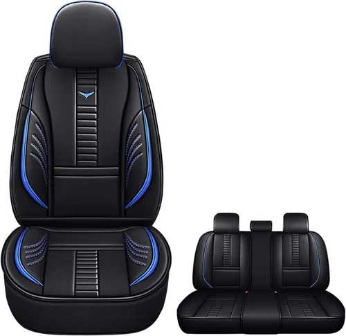 Miniatura 20 de Fundas de asiento delantero para Volvo XC40 Recharge Pure Electric 2021-2025, protección de banco frontal 3D compatible con bolsa de aire lateral