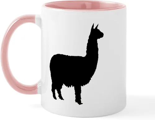 Miniatura 16 de CafePress A Is For Alpaca Taza de café de cerámica de 11 oz (11.0 fl oz)