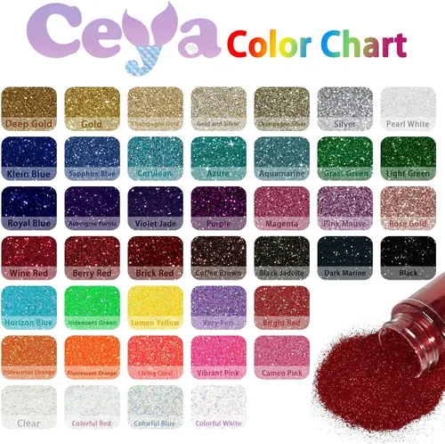 Miniatura 3 de Ceya Purpurina en polvo ultrafina de 3.8 onzas / 3.88 oz con purpurina blanca perla, 1/128 pulgadas, 0.008 pulgadas, 0.008 in para slime, resina