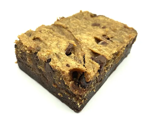 Miniatura 4 de Barra de cebra de mantequilla de maní. 3 barras de brownie grandes de 4 onzas