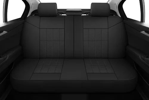 Miniatura 13 de VarCozy Juego de fundas para asientos delanteros de automóvil de piel sintética, fundas universales para asientos delanteros de automóvil, fundas