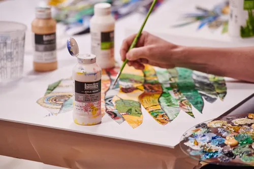 Miniatura 5 de Liquitex Profesional Acrílico textil, fluido de secado lento, efecto retardante