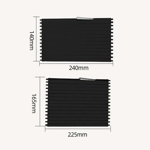 Miniatura 2 de Cubierta enrollable para consola central, portavasos, cremallera enrollable, persianas deslizantes para BMW X5 E70 2007-2013 X6 E71 E72 2008-2014