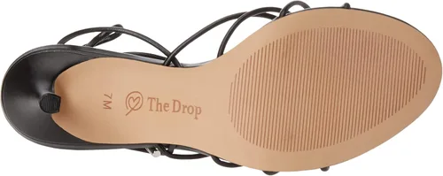 Miniatura 3 de The Drop Sandalias de tacón con tiras y cordones Archie para mujer