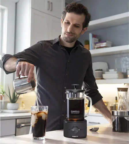 Miniatura 7 de Presto 02937 Dorothy™ Electric Rapid Cold Brewer - Preparación en frío en casa en 15 minutos - No más esperas de 12 a 24 horas.