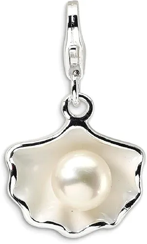 Miniatura 9 de Collar de plata de ley 925 con colgante de perlas cultivadas de agua dulce, concha marina, ostra fina, joyería para mujer, regalos para ella