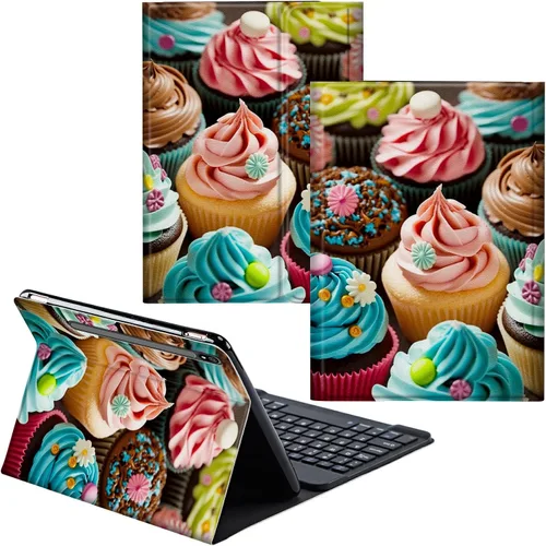 Miniatura 68 de Funda para Samsung Galaxy Tab S6 Lite 2022/2020 Teclado inalámbrico desmontable y cubierta de cuero PU Funda protectora para tableta para Samsung