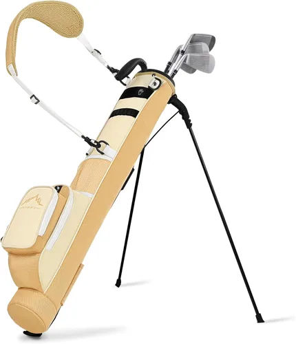 Miniatura 9 de UNIHIMAL Bolsa de Golf Ligera con Soporte para Transportar – Fácil de Transportar y Duradera Bolsa de Golf Pitch n Putt para el Campo de Práctica