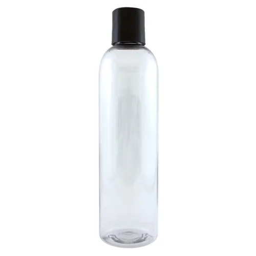 Miniatura 2 de Botella de plástico transparente de 8 fl oz con tapa dispensadora (individual)
