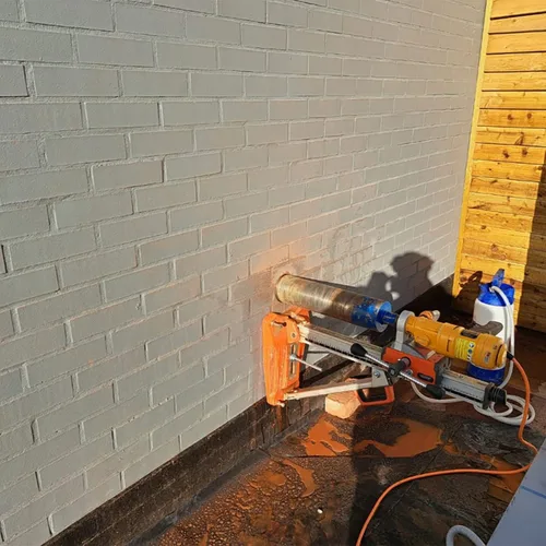 Miniatura 7 de SALI Brocas de núcleo de diamante para uso en húmedo de 1"/25mm de diámetro, broca de núcleo de concreto de 15"/380mm de profundidad de perforación