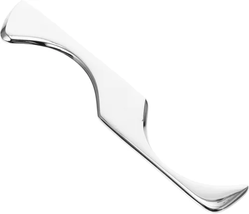 FOMIYES Cuchillo para fascia de acero inoxidable, raspador de masaje, espátula facial, masajeador facial, raspador de masaje Guasha, herramientas de
