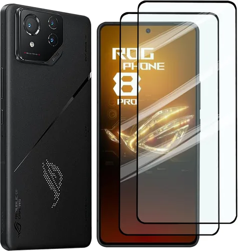 Paquete de 2 protectores de pantalla para ASUS ROG Phone 9 Pro 5G/Rog Phone 9 5G/Rog Phone 8 Pro 5G/ROG Phone 8 5G, 2 protectores de pantalla de