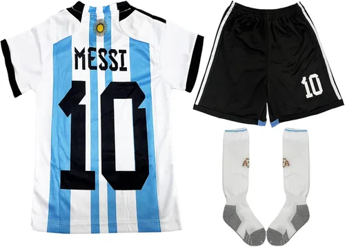 Conjunto de 3 piezas de camiseta de fútbol para niños, #7, camiseta Ron_aldo para niños, camisetas de fútbol para niños