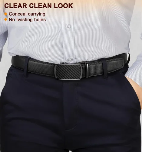 Miniatura 7 de BULLIANT Hebillas de cinturón para cinturones de trinquete para hombre Ancho 1 38