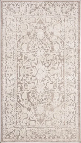 Miniatura 45 de Safavieh Reflection Collection RFT665C - Alfombra de 8 x 10 pies, gris claro y crema, bohemio, desgastado, no se desprende, de fácil cuidado