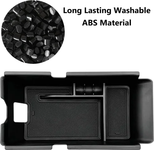 Miniatura 4 de Compatible con Camry XLE o XSE 9ª 2024 2025 y Camry LE SE 9ª 2024 2025 Organizador de Bandeja de Consola Central Accesorios (Negro)