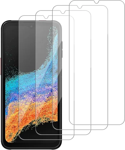 Miniatura 19 de Paquete de 4 protectores de pantalla de vidrio compatibles para Samsung Galaxy A07 5G / 4G [dureza 9H] - Vidrio templado de pantalla HD, resistente