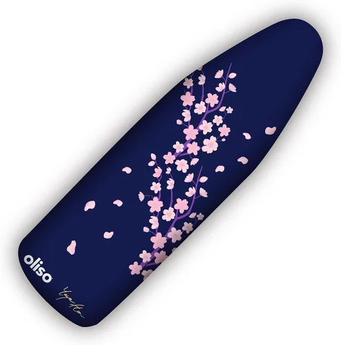 Miniatura 10 de oliso Funda para tabla de planchar – 100% algodón con almohadilla de fieltro profesional, se adapta a tablas estándar de 54 x 15 pulgadas – Ajuste