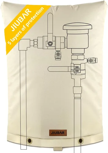 Funda aislante para prevención de reflujo, 14 pulgadas de ancho x 19 pulgadas de alto, cubierta de válvula reductora de presión para exteriores,