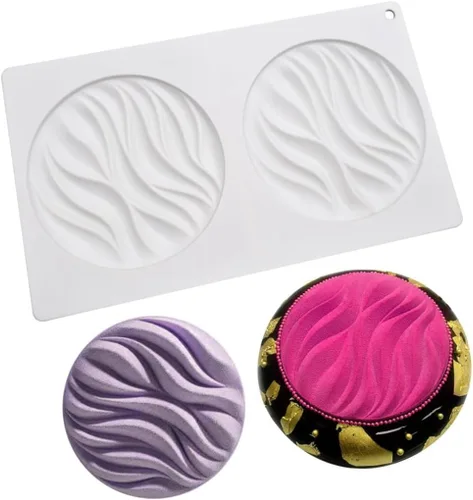 Miniatura 12 de mostsom Moldes de silicona para hornear para pastel de mousse, molde de silicona para chocolate, molde de postre francés para chocolate