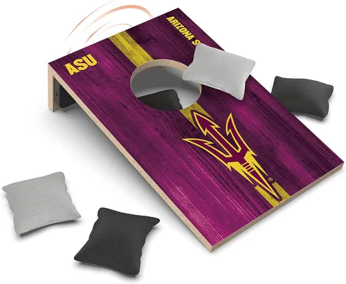 Miniatura 7 de SOAR Juego de Cornhole de mesa NCAA y altavoz Bluetooth