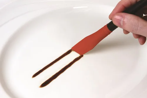 Miniatura 2 de Mercer Culinary Juego de cepillos de silicona para chapado en silicona, 5 cepillos y un estuche de transporte
