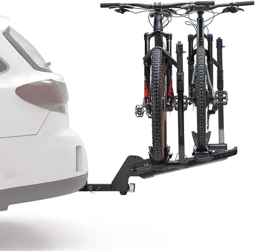 Miniatura 10 de Yakima StageTwo - Portabicicletas de enganche de bandeja ajustable escalonada premium de 1.25 pulgadas para 4 bicicletas, se adapta a distancias