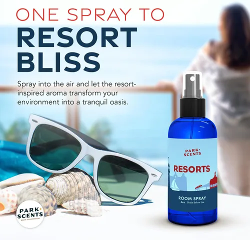 Miniatura 4 de Park Scents Resorts – Floridian Theme Park Inspired Luxury Hotel Fragrance Room Spray – Espray ambientador de trébol, aloe, cítricos y margaritas