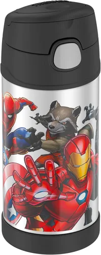 Miniatura 28 de THERMOS FUNTAINER 12 onzas de acero inoxidable para niños, batman