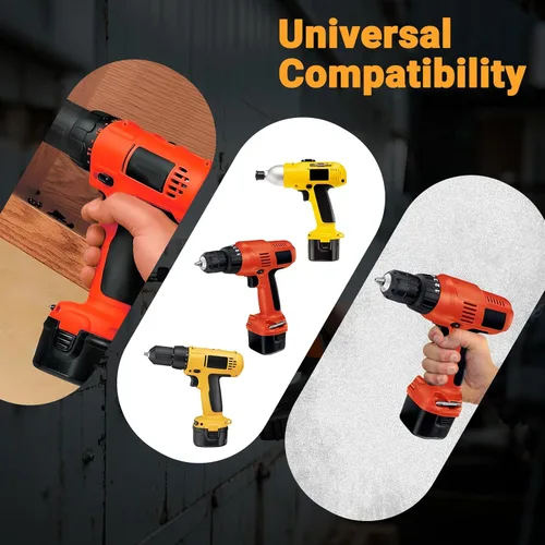 Miniatura 7 de Shentec Batería de 9.6V 4000Ah compatible con Black & Decker PS120 A9251 DE9036 DW9061 PS310 PS3350 CD9600 PS3300 Power Tool Paquetes