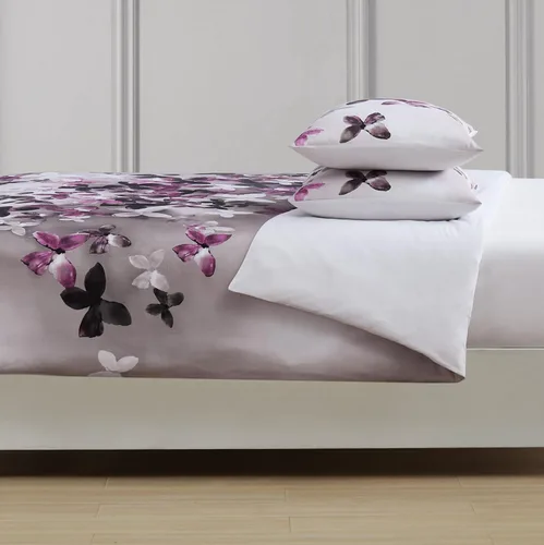 Miniatura 4 de Vince Camuto Lissara - Juego de edredón de 3 piezas de algodón múltiple, tamaño matrimonial/queen, con temática glamorosa, para hombres y mujeres