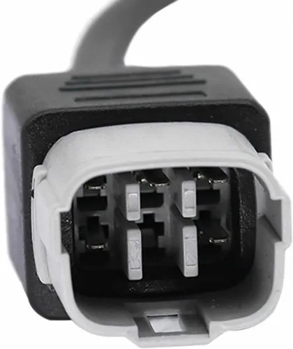 Miniatura 4 de OBD 6Pin Motorrad Adaptador Cable 6 Pin a 16Pin Moto OBDII Motocicleta Diagnóstico Cable Connctor Compatible con Suzuki Motocicleta Moto