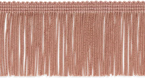 Miniatura 42 de Trims By The Yard Borde de flecos de cadena de 2 pulgadas, borde decorativo de flecos de poliéster, flecos versátiles para disfraces, uniformes
