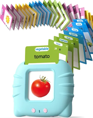 Miniatura 11 de Airbition Tarjetas Didácticas Parlantes Bilingües en Español e Inglés para Mayores de 2 Años, Herramientas de Terapia del Habla de Bolsillo con 512
