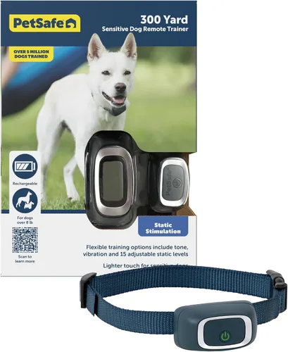 Miniatura 10 de PetSafe - Collar de entrenamiento remoto para perros – tono, vibración, 15 niveles de estimulación estática, estándar de 8 lb+ o Little Dog Lite
