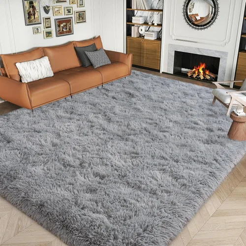 Miniatura 65 de Dssimo - Alfombra superesponjosa para la habitación, alfombra de área moderna, pequeña, suave y acogedora de felpa para niños, niñas y adolescentes