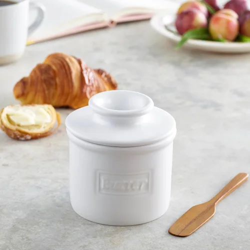 Miniatura 2 de Mantequera Butter Bell - The Original Butter Bell crock por L Tremain, un plato de mantequilla de cerámica francesa para encimera para mantequilla