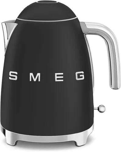 Miniatura 12 de Smeg - Tetera eléctrica de estilo retro de los años 50 de 7 tazas con apagado automático, base removible e indicador de agua, KLF03CRUS, color crema