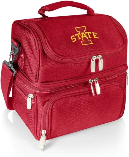 Miniatura 44 de PICNIC TIME NCAA Nebraska Cornhuskers Pranzo - Lonchera aislada con juego de pícnic, bolsa enfriadora para el almuerzo Negro