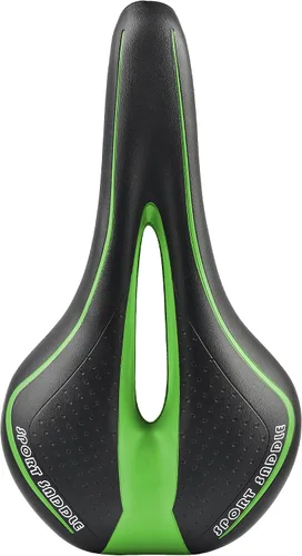 Miniatura 10 de Asiento de bicicleta cómodo para hombres y mujeres, ajuste universal para bicicletas de carretera/montaña, impermeable, suave, asiento de ciclismo