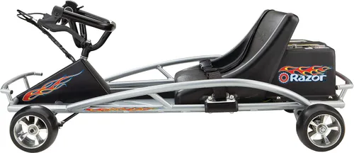 Miniatura 9 de Razor Ground Force One - Go Kart eléctrico para mayores de 8 años, hasta 12 MPH, hasta 40 minutos de uso continuo, acelerador de velocidad variable