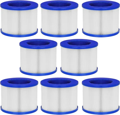 Miniatura 9 de Cartuchos de repuesto para filtros de bañera de hidromasaje con RELXTIME, Wejoy, Aquaspa Spas, compatibles con la mayoría de jacuzzis y piscinas