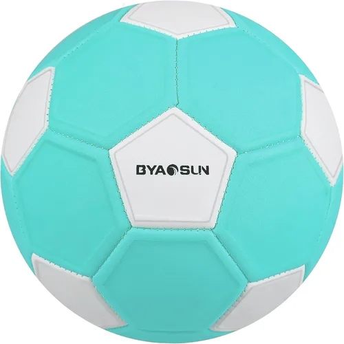 Miniatura 10 de Pelota de fútbol curva tamaño 4, pelotas suaves con curva para exterior e interior, pelota de fútbol tamaño 4 para niños y niñas Naranja y blanco