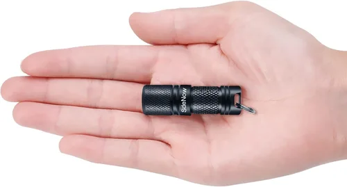 Miniatura 8 de Mini Linterna Llavero EDC 200 lúmenes USB Micro Recargable Linterna de Bolsillo Resistente al Agua