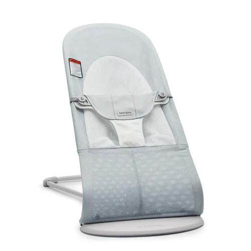 Miniatura 14 de BabyBjörn Bouncer Balance Suave, beige claro, tejido/jersey, tritela Asiento gorila ajustable 2 en 1 para bebé y silla para niños pequeños, recién