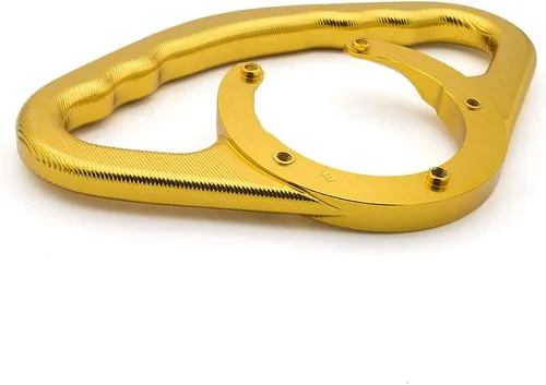 Miniatura 2 de Manija de pasajero CNC para motocicleta, mango de tanque compatible con Dk 125 200 390, Bajaj NS200 Oro