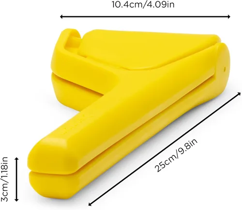 Miniatura 9 de Dreamfarm Original Lemon Fluicer - Exprimidor de cítricos plegable y fácil de apretar, 10 pulgadas, se adapta a lima y limón