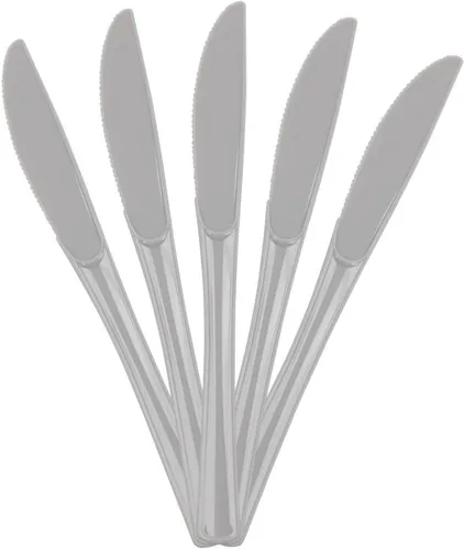 Miniatura 9 de JAM Paper Premium Utensils Party Pack - Cuchillos de plástico - Fucsia rosa intenso - 48 cuchillos desechables/paquete