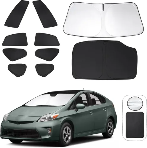 Miniatura 8 de TINGLU Parasoles para Ventanas para Mazda 3 2019-2026 Accesorios Coche Ventanas Laterales Completas Parabrisas Triangular Trasero Protector Solar